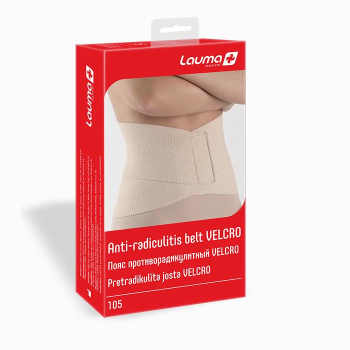 Изображение товара ЛАУМА Велкро пояс п/радикулит. р.4