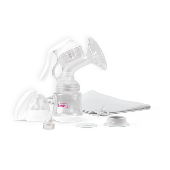 Изображение товара Ручной молокоотсос ЛАББИ Мама с 3 режимами и аксессуарами