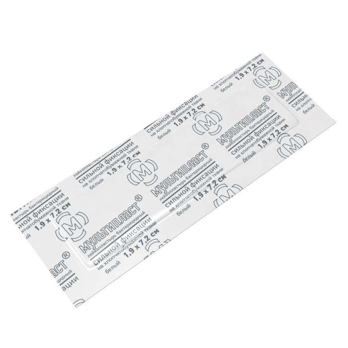 Изображение товара МУЛЬТИПЛАСТ пластырь бактерицид. сильной фиксации 1,9смх7,2см №1