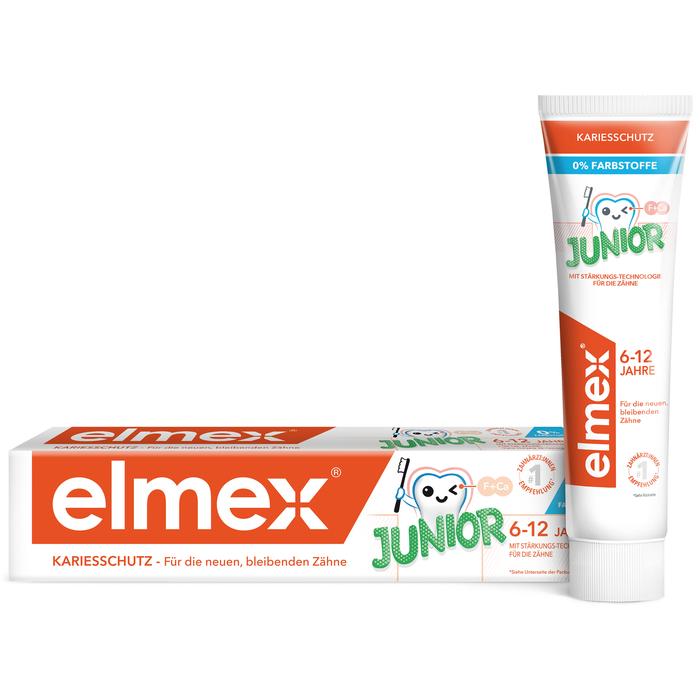 Изображение товара ЭЛМЕКС Джуниор 6-12лет паста зубная дет. 75мл (Elmex)
