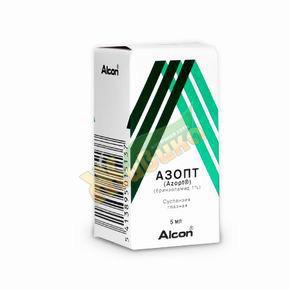 Изображение товара Азопт капли глазные 1% для снижения внутриглазного давления