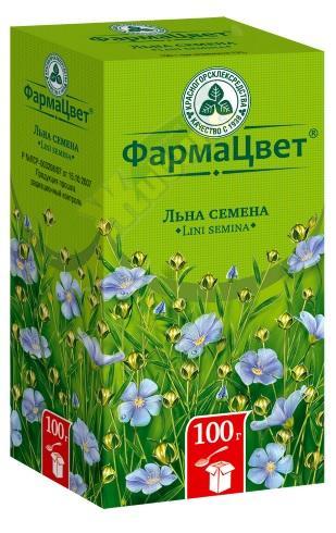 Изображение товара Льна семя 100г /красногорсклексредства/