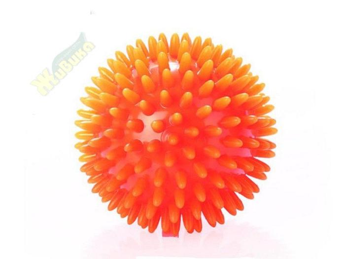 Изображение товара Мяч ТРИВЕС м-108 для лечебной физкультуры, игольчатый, 8 см