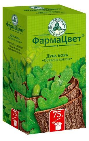 Изображение товара Кора дуба 75г от Красногорсклекарства - натуральный растительный препарат