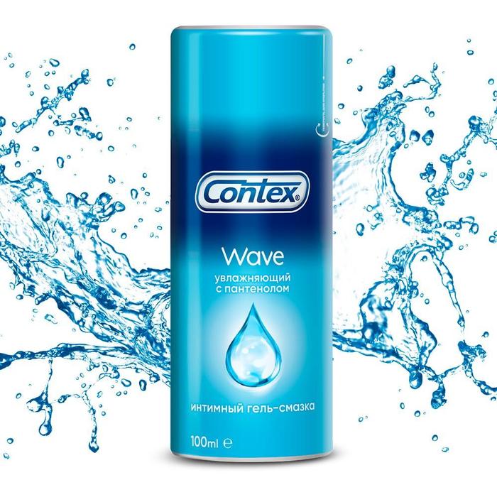 Изображение товара КОНТЕКС гель-смазка 100мл wave/увлаж. (Сontex)