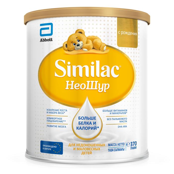 Изображение товара Симилак Неошур сухая смесь для недоношенных 370 г для малышей с 0 месяцев