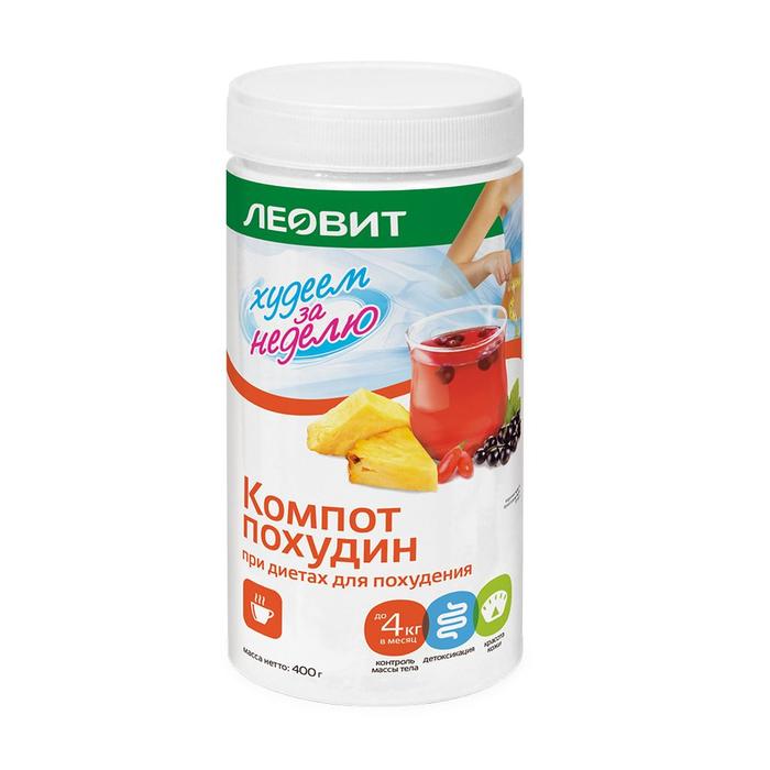 Изображение товара ЛЕОВИТ худеем за неделю компот похудин 400г