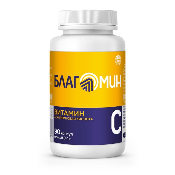 Изображение товара БЛАГОМИН витамин с капс. 300мг №90 аскорбиновая кислота