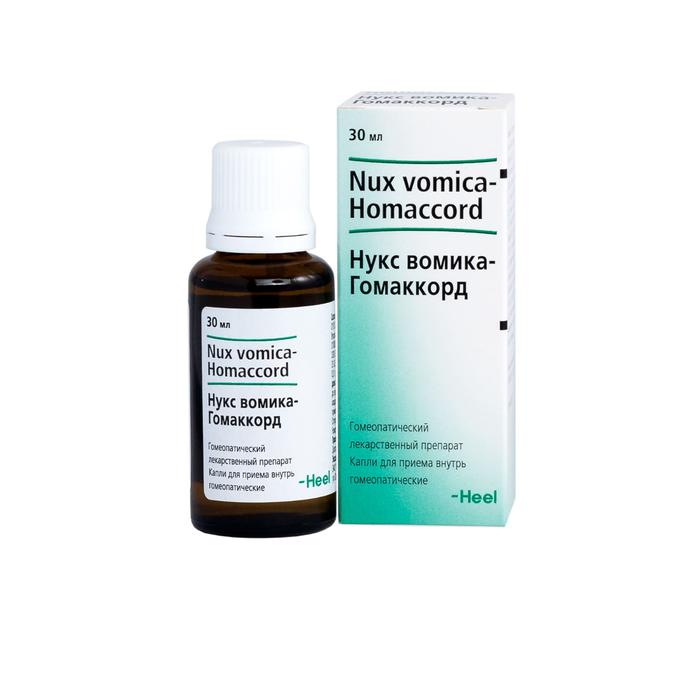 Изображение товара Нукс вомика-гомаккорд капли орал. 30мл