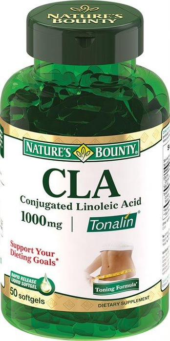 Изображение товара Капсулы НЭЙЧЕС БАУНТИ КЛК для контроля веса и рельефности мышц