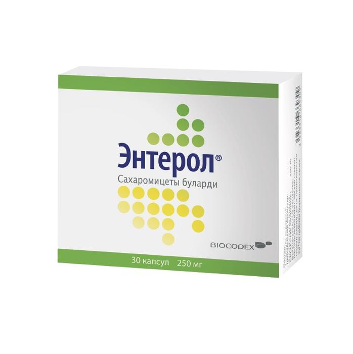 Изображение товара Энтерол капсулы 250 мг для лечения и профилактики диареи