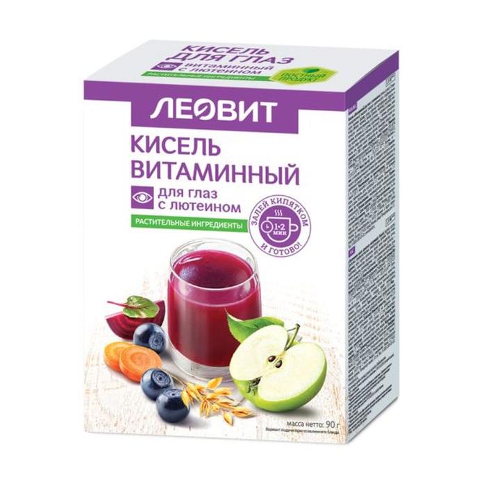 Изображение товара ЛЕОВИТ кисель 18г №5 д/глаз витаминный с лютеином