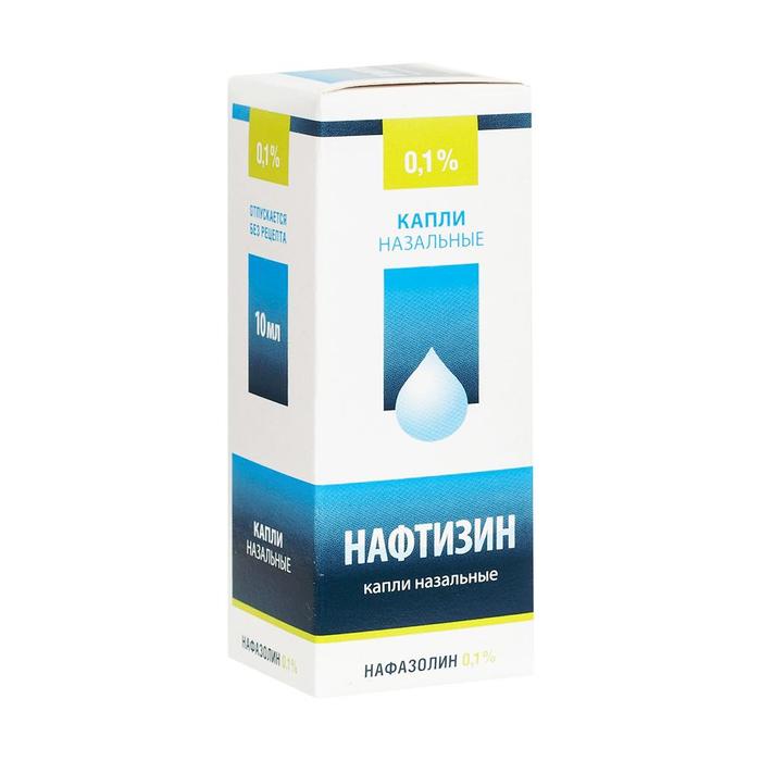 Изображение товара Нафтизин капли назальные 0,1% 10мл фл-кап. /лекко-фармстандарт/ (Нафазолин)