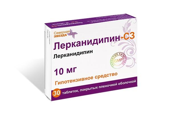 Изображение товара Лерканидипин-СЗ 10 мг таблетки для снижения давления 30 шт