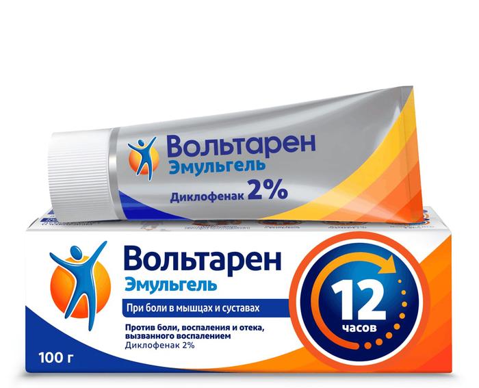 Изображение товара Вольтарен эмульгель 2% гель для наружного применения 100 г