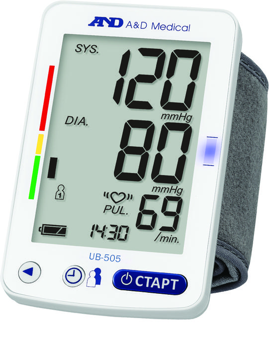 Изображение товара Автоматический тонометр ЭЙ энд ДИ UB-505 на запястье