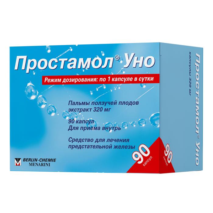 Изображение товара Простамол уно капсулы 320мг №90 для здоровья простаты мужчин
