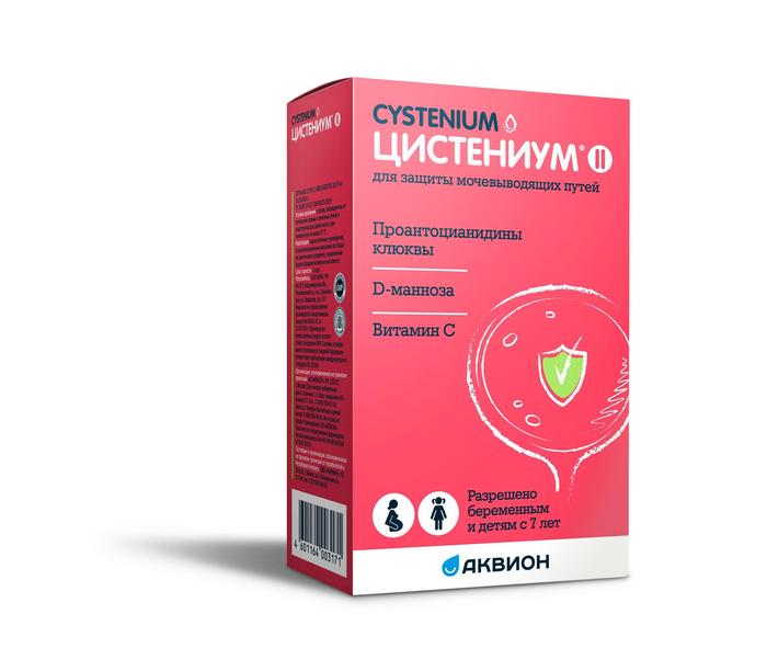 Изображение товара Цистениум II таб для рассасывания 1800мг No14 - защита мочевыводящих путей