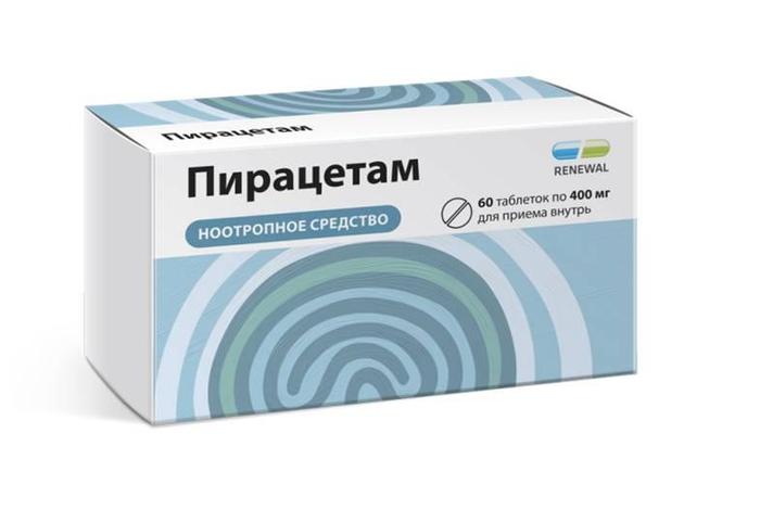 Изображение товара Пирацетам реневал таблетки 400 мг для лечения нарушений памяти