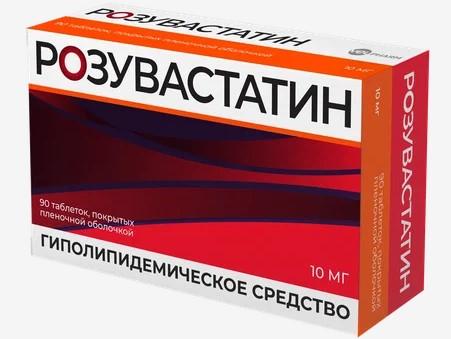 Изображение товара Розувастатин велфарм таб п/об/пл 10мг №90 (Розувастатин)