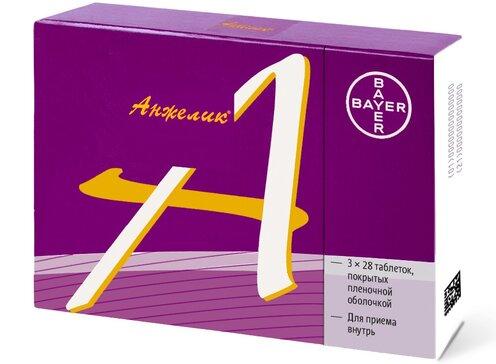Изображение товара Анжелик таб п/об/пл №84 для заместительной гормональной терапии