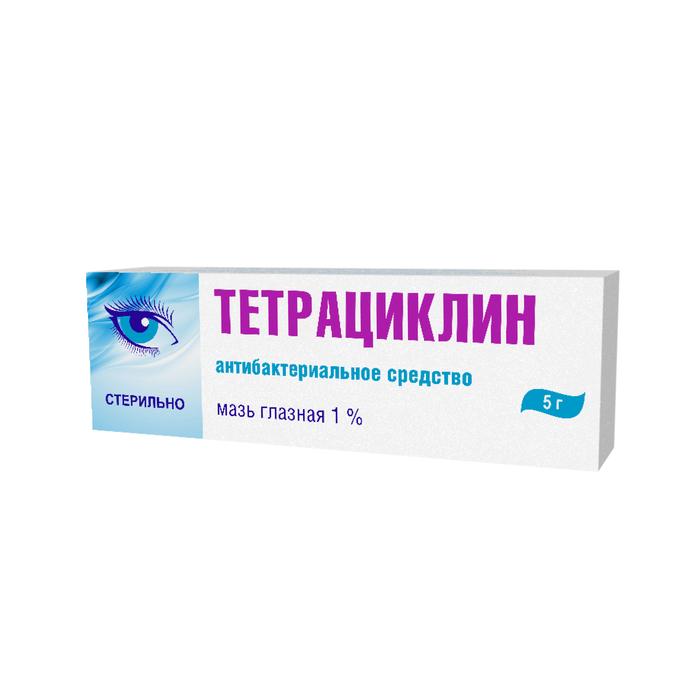 Изображение товара Тетрациклин мазь глазная 1% 5г туба /синтез/ (Тетрациклин)
