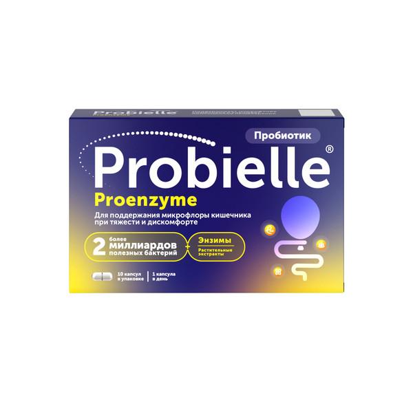 Изображение товара Пробиобель Проэнзим капсулы №10 для поддержки кишечника пищеварения