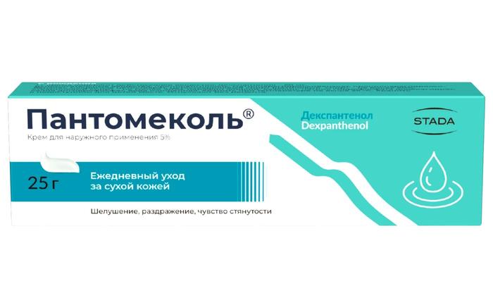 Изображение товара Пантомеколь крем с Декспантенолом 5% 25 г для кожи