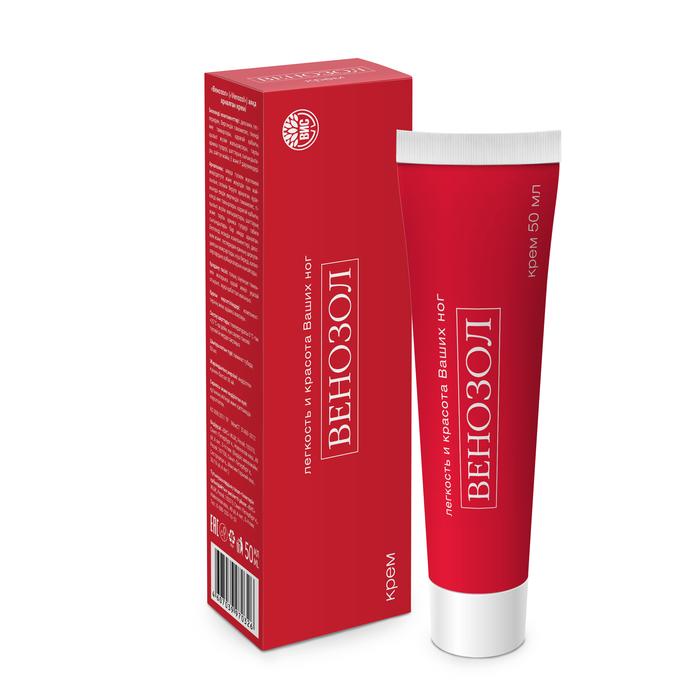 Изображение товара Крем ВЕНОЗОЛ для ног 50мл - легкость и комфорт ваших ног