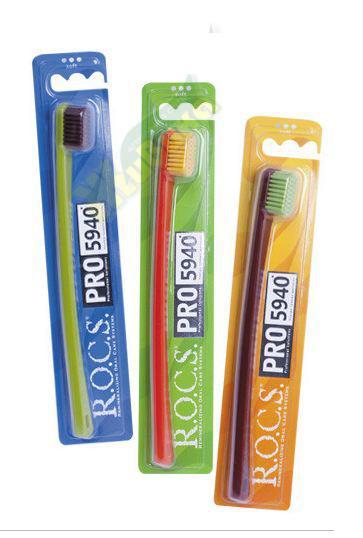 Изображение товара РОКС Про мягкая зубная щетка взрослого типа для ежедневной гигиены