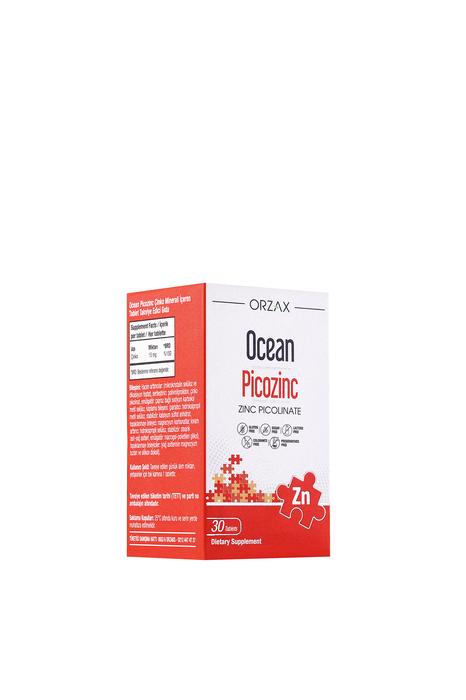 Изображение товара ОРЗАКС Оушен пикоцинк цинк пиколинат таб 15мг №30 (Orzax Ocean)