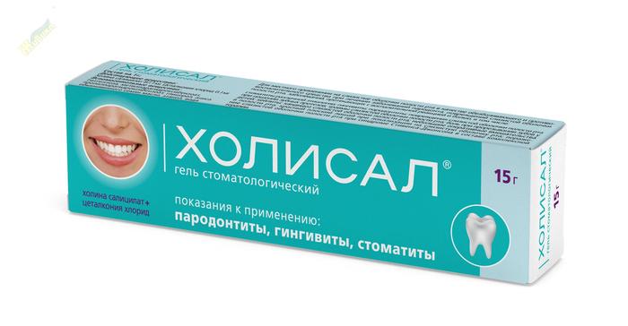 Изображение товара Холисал гель стоматологический 15 г для лечения воспалений в полости рта