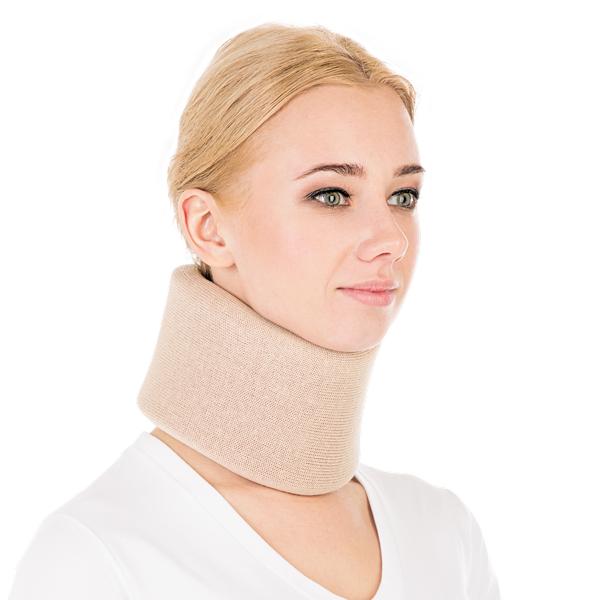 Изображение товара Тривес шейный бандаж для взрослых, фиксатор для шеи, бежевый, размер 9