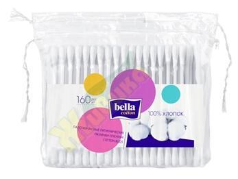 Изображение товара БЕЛЛА Коттон ватные палочки №160 пак.п/э (Bella)