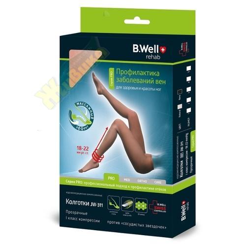 Изображение товара Компрессионные колготки БИ ВЕЛЛ 1кл. 18-21мм р.3 арт.jw-311