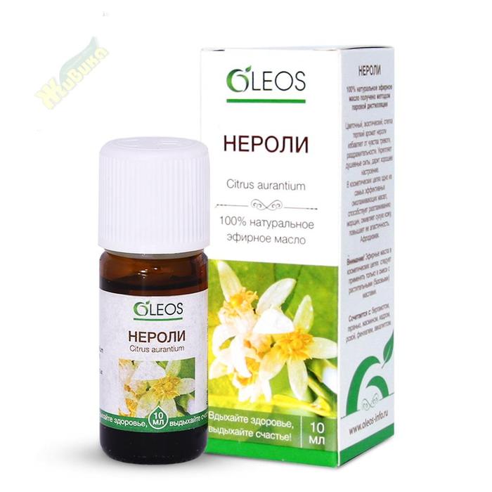 Изображение товара Эфирное масло нероли ОЛЕОС 10 мл для ароматерапии и косметики
