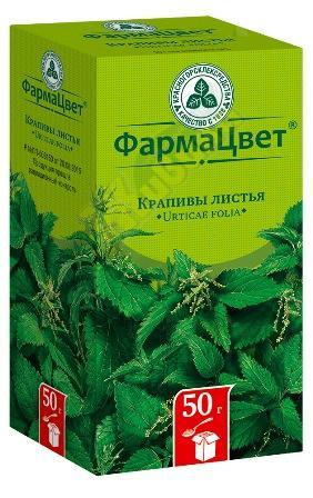 Изображение товара Крапивы лист 50г натуральное средство для женского здоровья