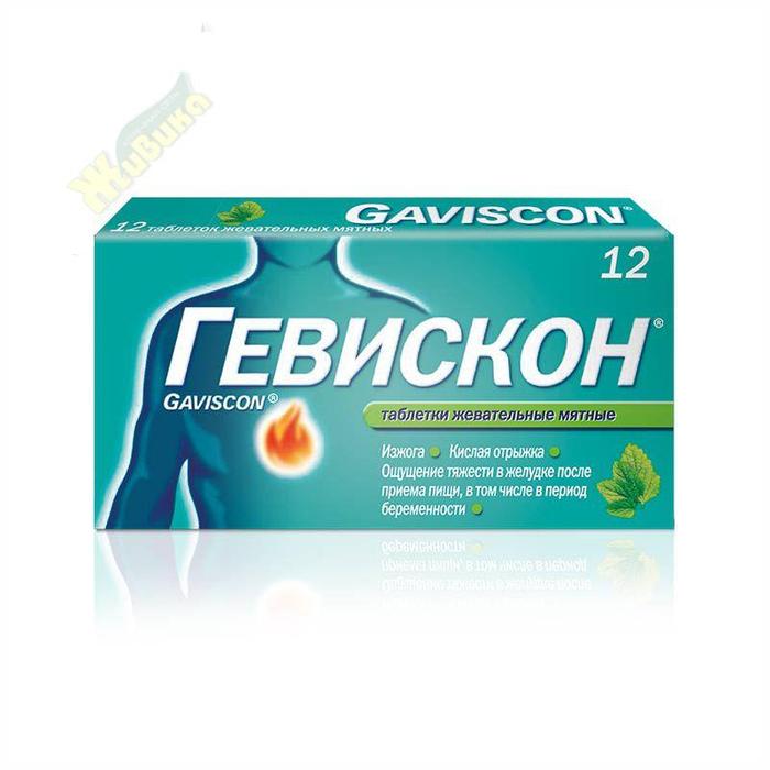 Гевискон двойного действия таблетки отзывы