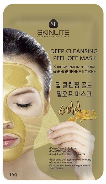Изображение товара Золотая маска-пленка для лица Skinlite Обновление кожи 15 г №1