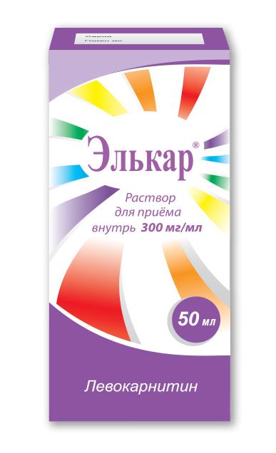 Изображение товара Элькар р-р д/вн.прим. 300мг/мл 50мл фл пласт №1 (Левокарнитин)