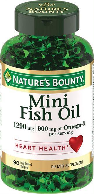 Изображение товара НЭЙЧЕС БАУНТИ Омега-3 капс. 900мг №90 (Natures Bounty)