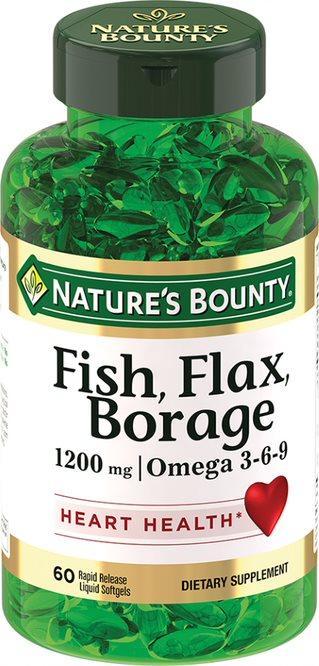 Изображение товара НЭЙЧЕС БАУНТИ Омега 3-6-9 капс. №60 (Natures Bounty)