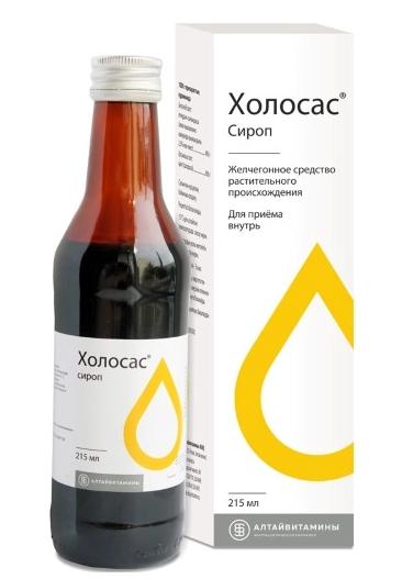 Изображение товара Холосас сироп 215мл фл (Шиповника плодов экс-кт)