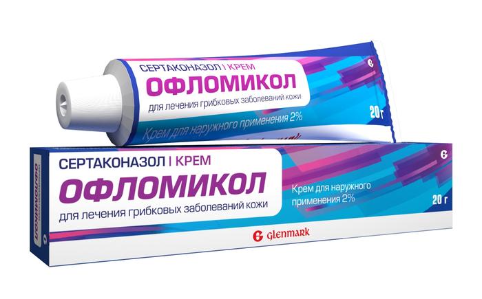 Изображение товара Офломикол крем 2% для лечения микозов кожи 20 г
