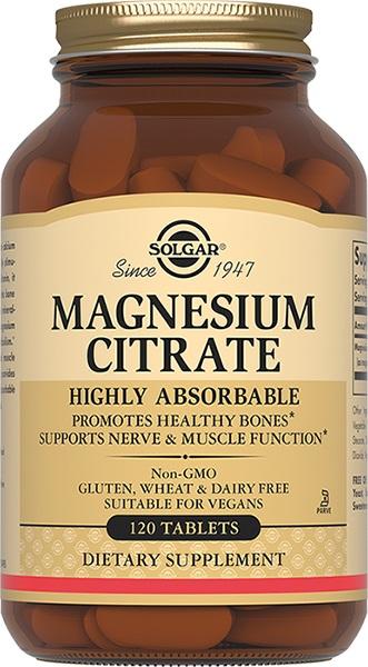 Изображение товара Биологически активная добавка Магния цитрат таблетки 120 шт - поддержка нервной системы и сердца
