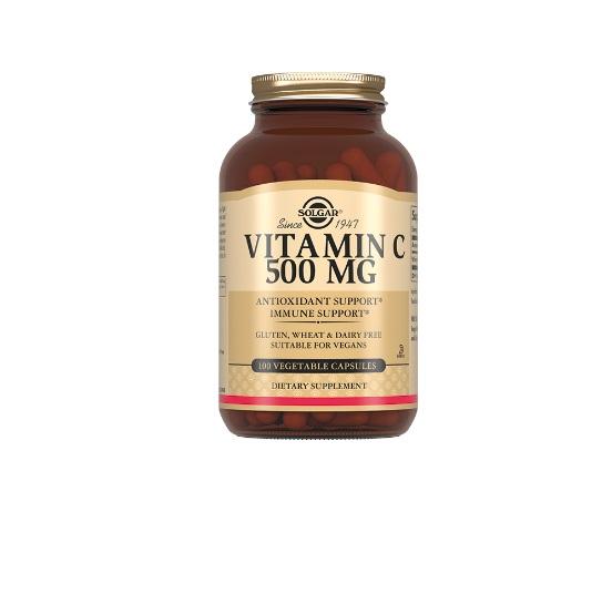 Изображение товара СОЛГАР Витамин С капсулы 500мг, 100 капсул для иммунитета