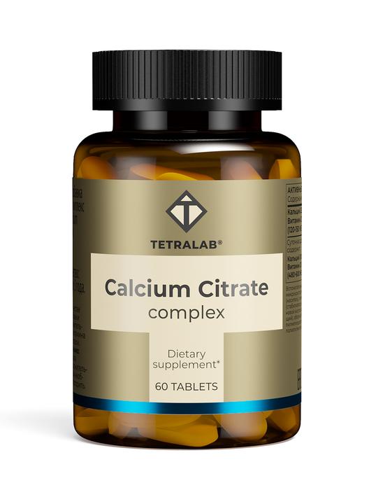Изображение товара Кальция цитрат комплекс ТЕТРАЛАБ таблетки 60 шт