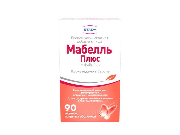 Изображение товара МАБЕЛЛЬ Плюс таб п/об 1200мг №90 (Mabelle Plus)