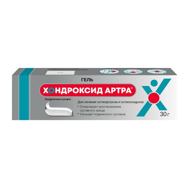 Изображение товара Хондроксид артра гель д/наруж.прим. 5% 30г туба (Хондроитина сульфат)