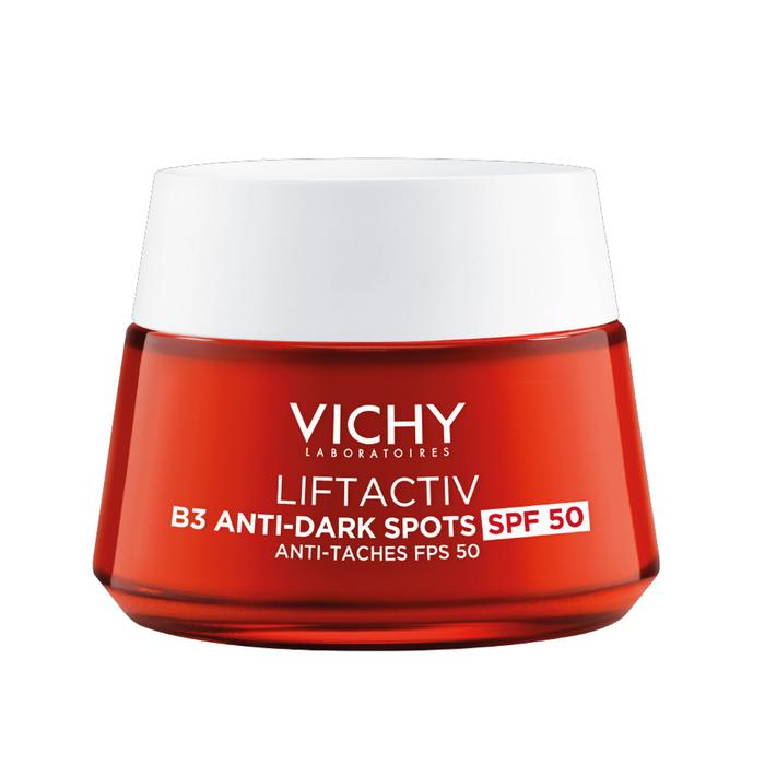Изображение товара VICHY Лифтактив крем для лица против пигментации с витамином B3 дневной spf50 50мл liftactiv (ВИШИ)